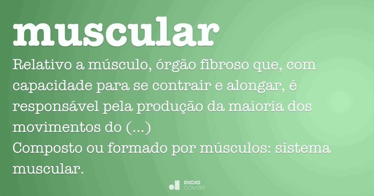 por que a palavra músculo tem acento? ​ 