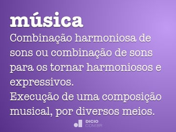 música  Tradução de música no Dicionário Infopédia de Português - Francês