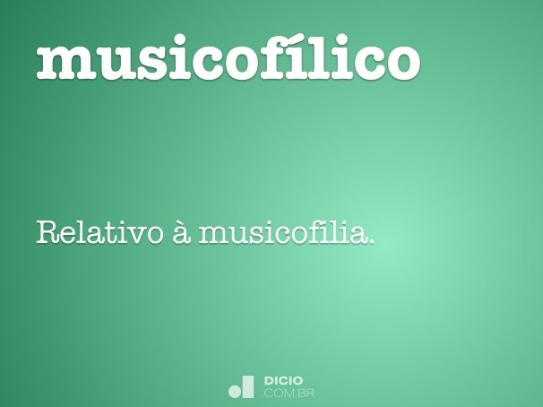 musicofílico