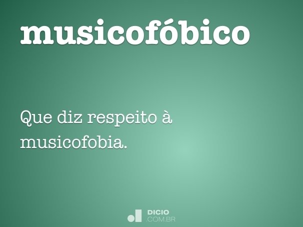 musicofóbico