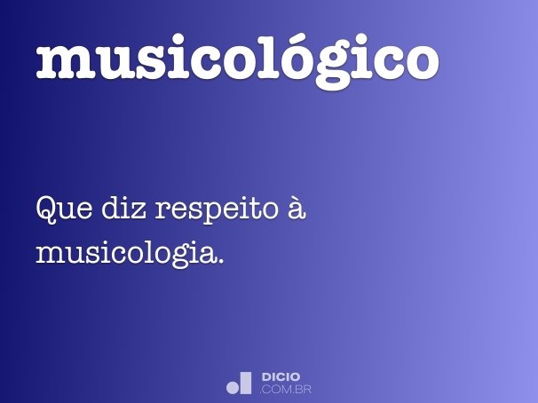 musicológico