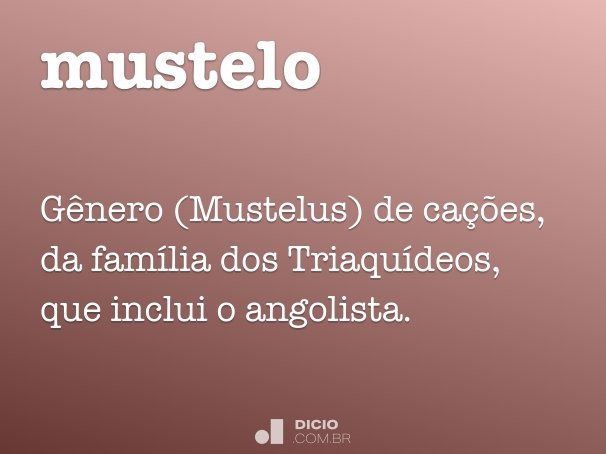 mustelo