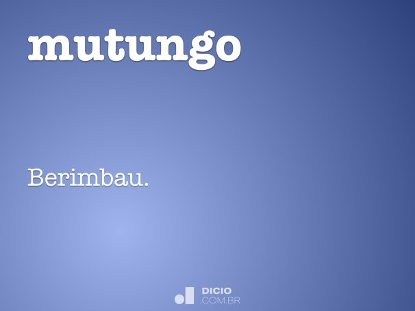 mutungo