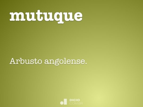 mutuque
