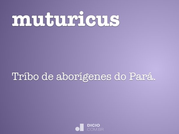 muturicus