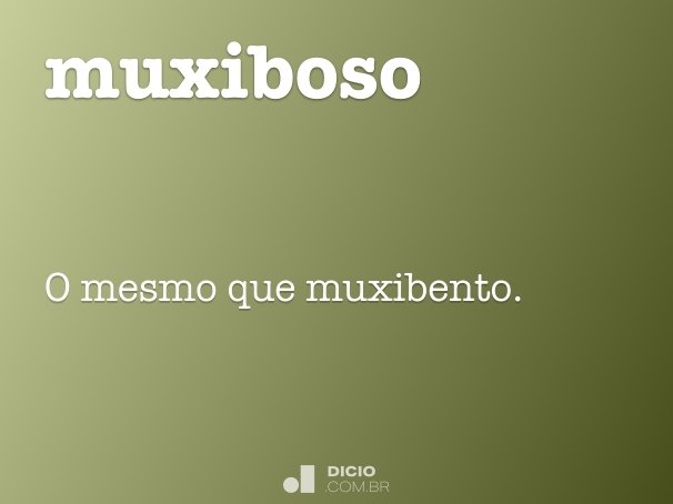 muxiboso