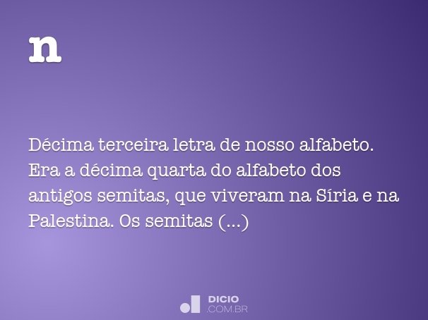 N Dicio Dicionario Online De Portugues
