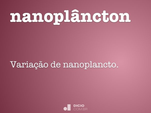nanoplâncton