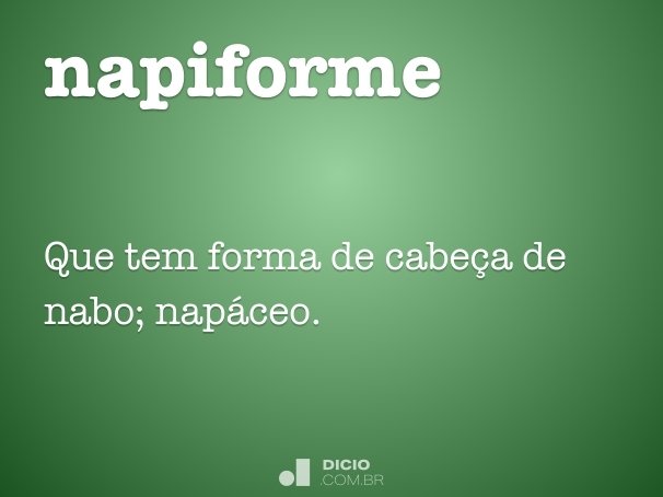 napiforme