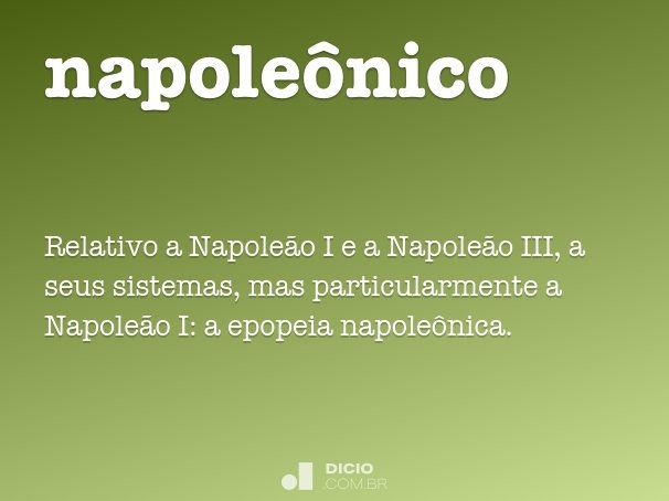 napoleônico