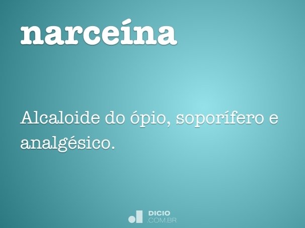 narceína