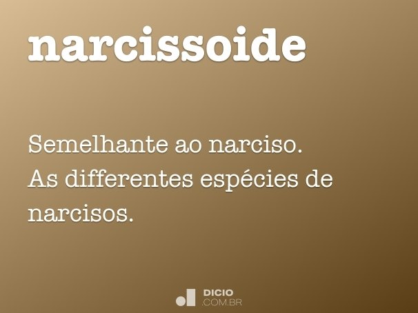 narcissoide