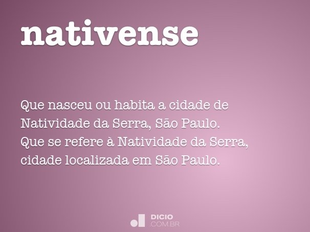 nativense