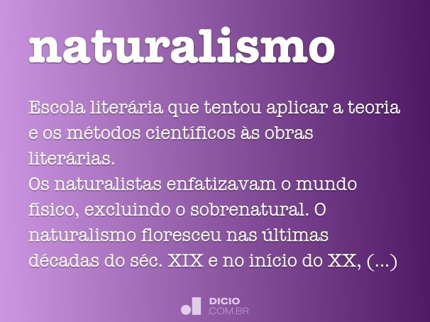 naturalismo