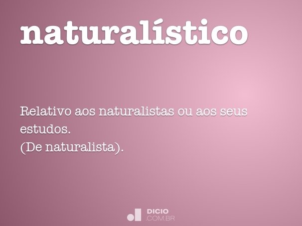 naturalístico