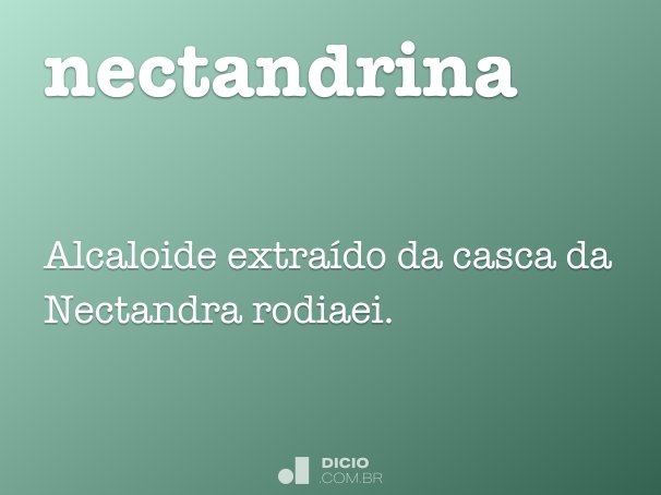 nectandrina
