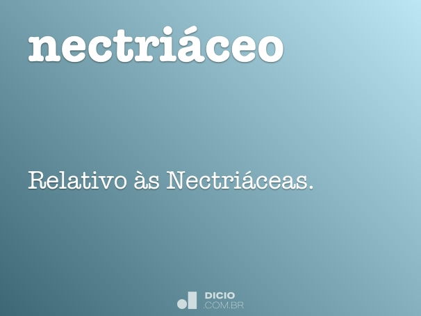 nectriáceo