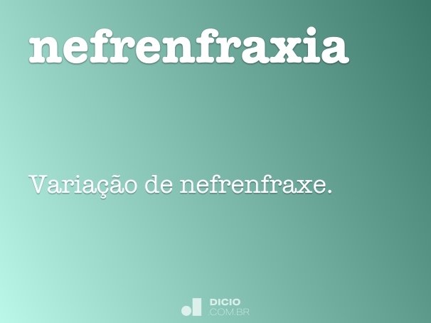 nefrenfraxia