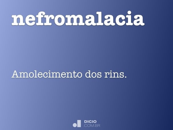 nefromalacia