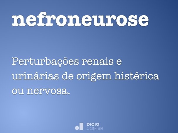 nefroneurose