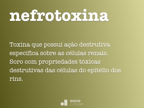 nefrotoxina