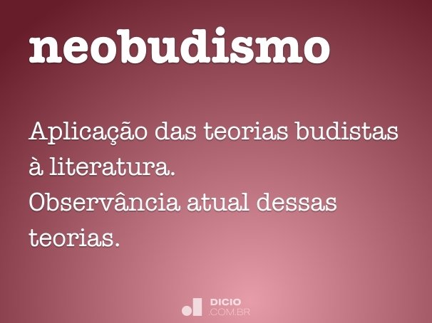 neobudismo