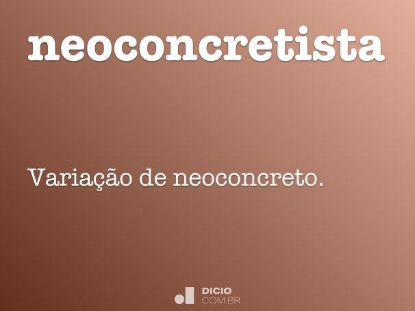 neoconcretista