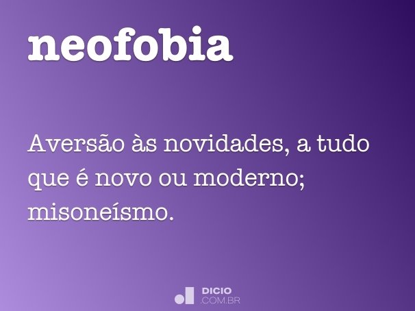 neofobia