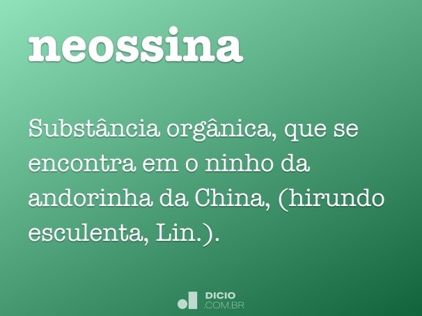 neossina