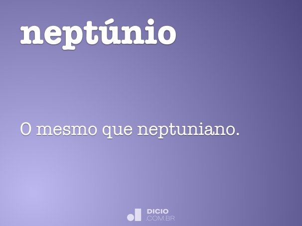 neptúnio