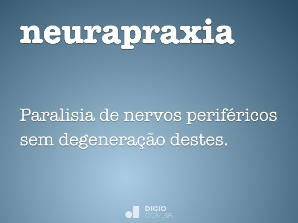 neurapraxia