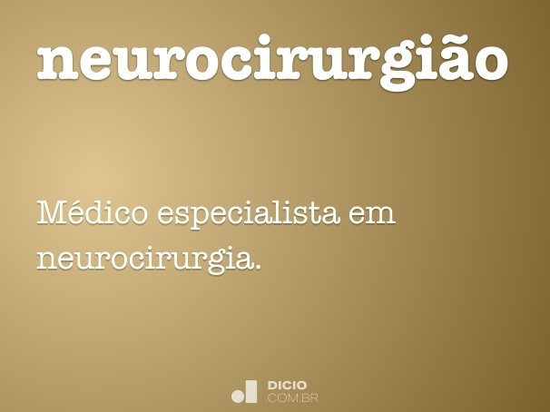 neurocirurgião
