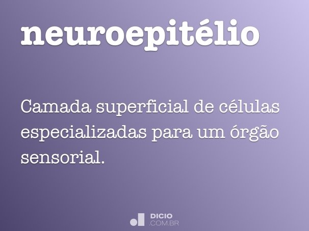 neuroepitélio