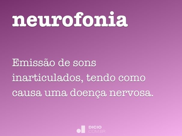 neurofonia