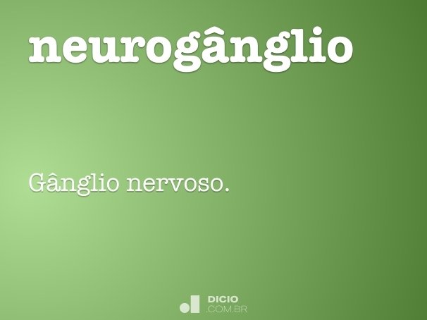 neurogânglio