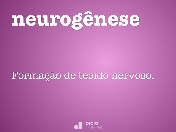neurogênese