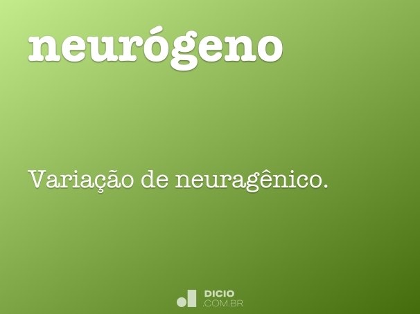 neurógeno