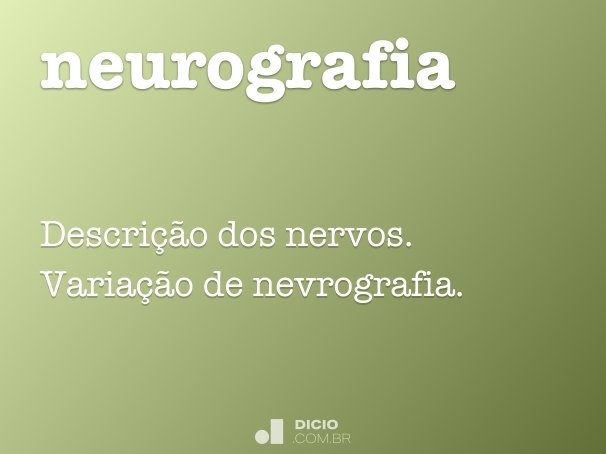 neurografia