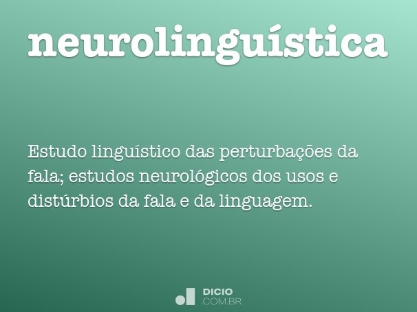 neurolinguística
