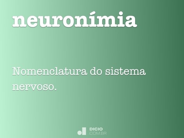 neuronímia