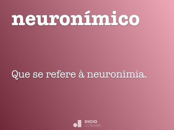 neuronímico