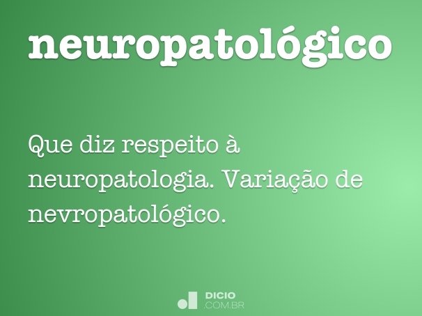neuropatológico