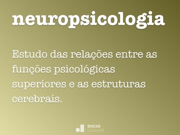 neuropsicologia