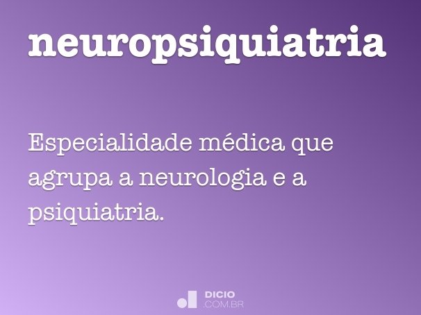 neuropsiquiatria