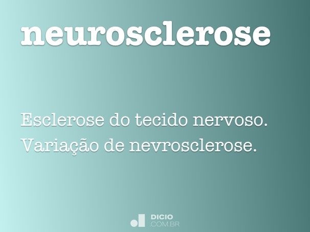 neurosclerose