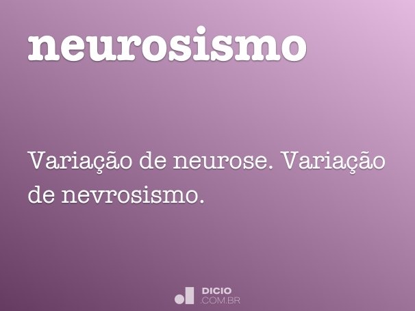 neurosismo