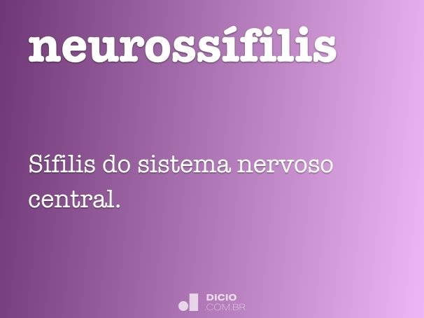 neurossífilis