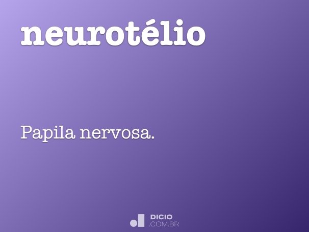 neurotélio