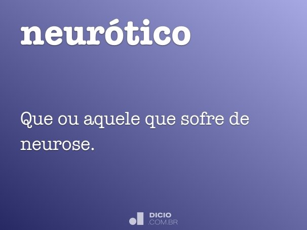 neurótico