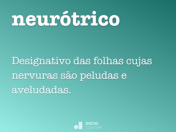 neurótrico